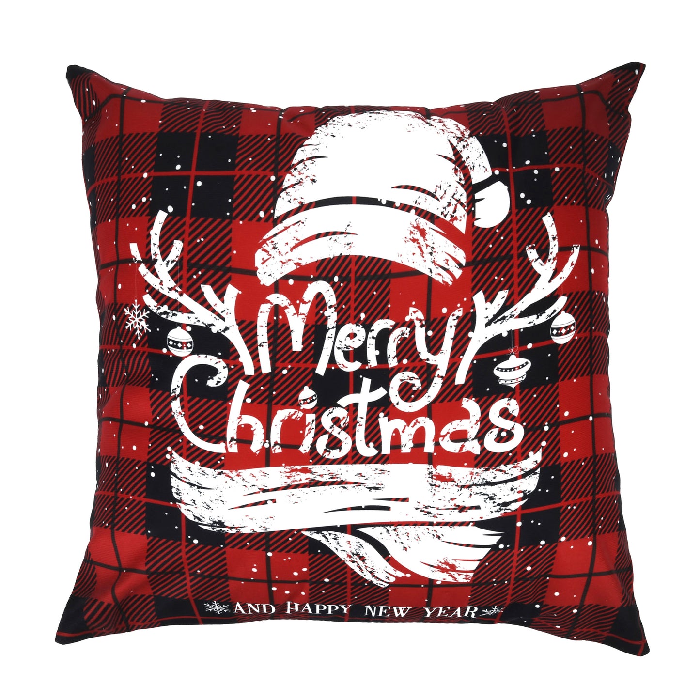 Merry Christmas Pillow Case Cover Linen Sofa Car Throw Cushion Cover Home Decor